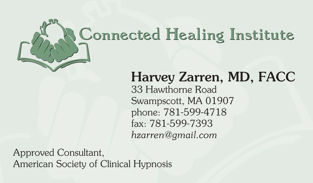 Connected Healing Institute - HZ business card